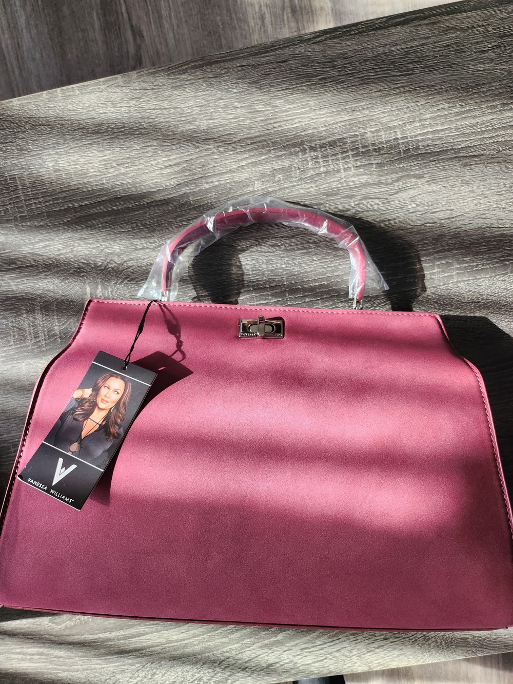 Vanessa Williams Women's Structured Top-Handle Bag - Raspberry Pink